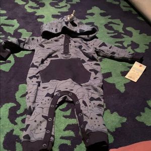 Baby boy whale onesie